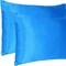 Homeroots 20 x 30 in. Blue Dreamy Silky Satin Queen Size Pillowcases 387887 - alternate 8